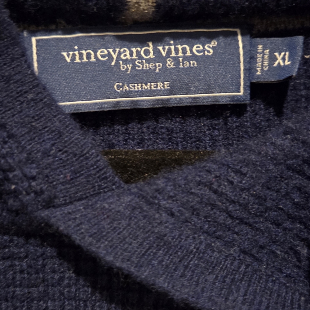 MEN'S CASHMERE SWEATER - Picture 3 of 3